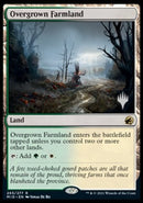 Overgrown Farmland (Promo Pack) [Innistrad: Midnight Hunt Promos] Foil