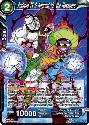 Android 14 & Android 15, the Ravagers (BT17-054) [Ultimate Squad] Parallel Foil