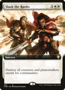 Slash the Ranks (Extended Art) [Commander Legends] Foil
