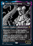 Ludevic, Necrogenius // Olag, Ludevic's Hubris (Showcase Eternal Night) [Innistrad: Midnight Hunt] Foil
