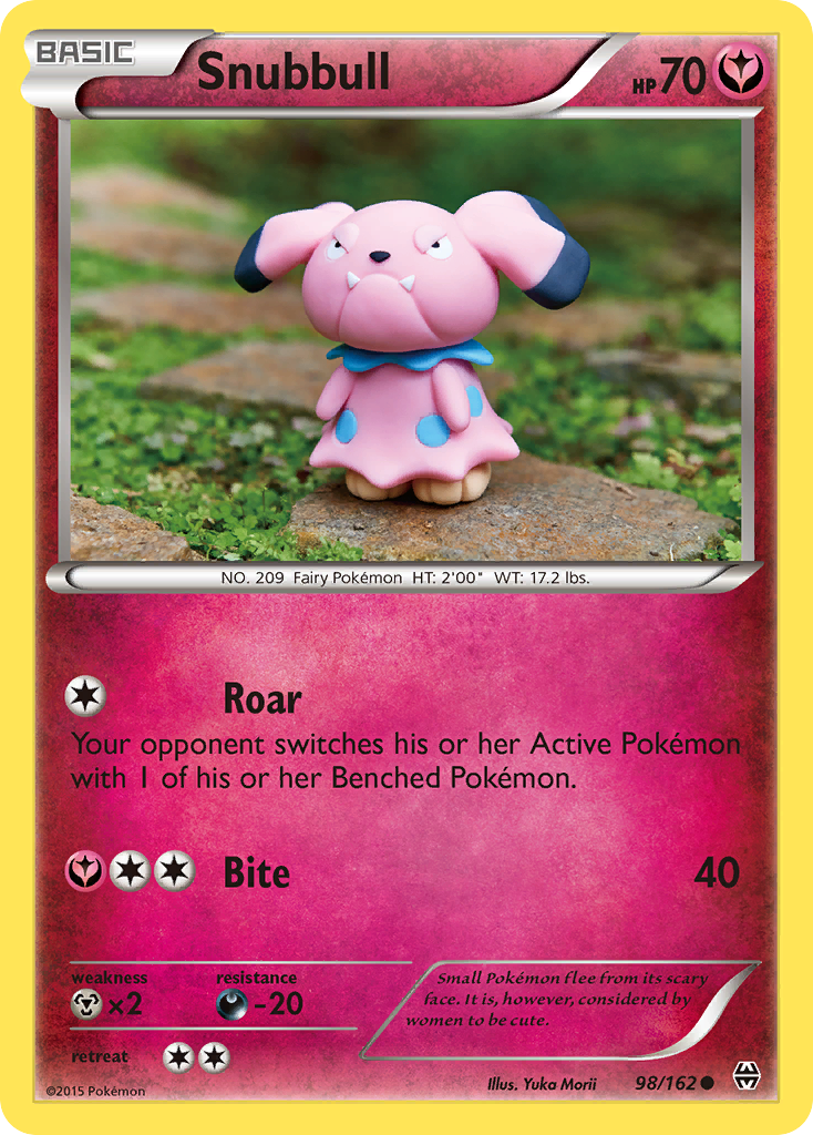 Snubbull (98/162) [XY: BREAKthrough] Reverse Holofoil