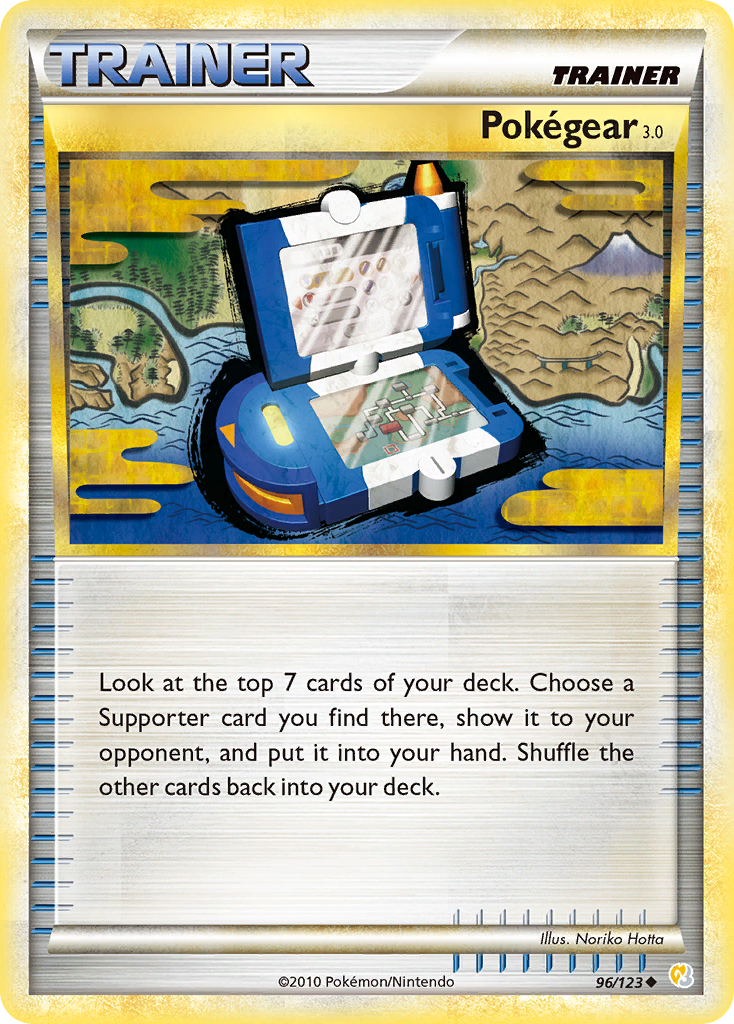 Pokegear 3.0 (96/123) [HeartGold & SoulSilver: Base Set] Reverse Holofoil