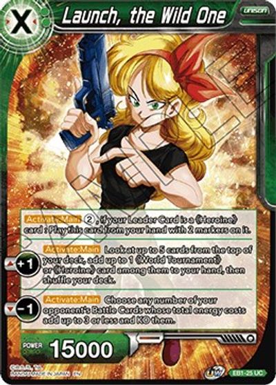 Launch, the Wild One (EB1-25) [Battle Evolution Booster] Parallel Foil
