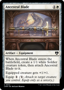 Ancestral Blade [Commander Masters] Foil