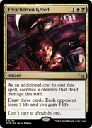 Treacherous Greed [Murders at Karlov Manor] Foil