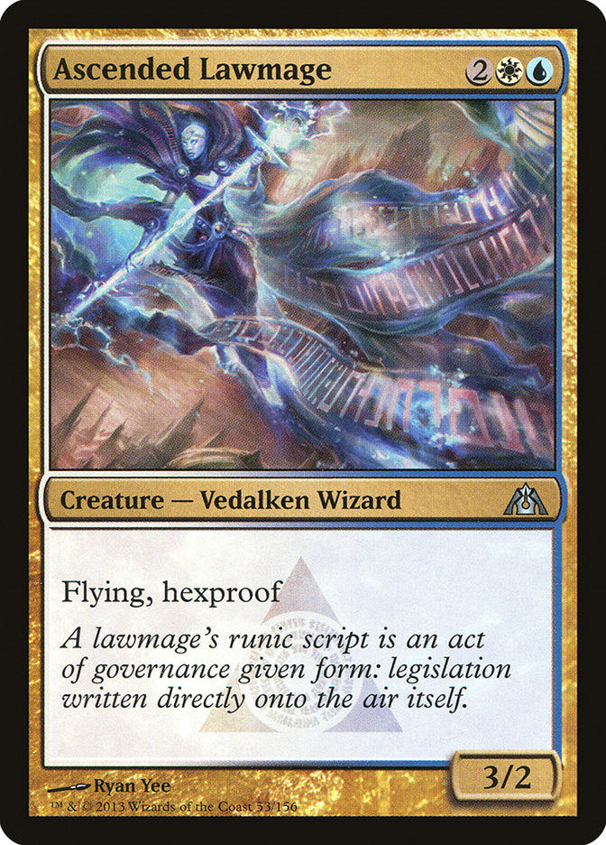 Ascended Lawmage [Dragon's Maze] Foil