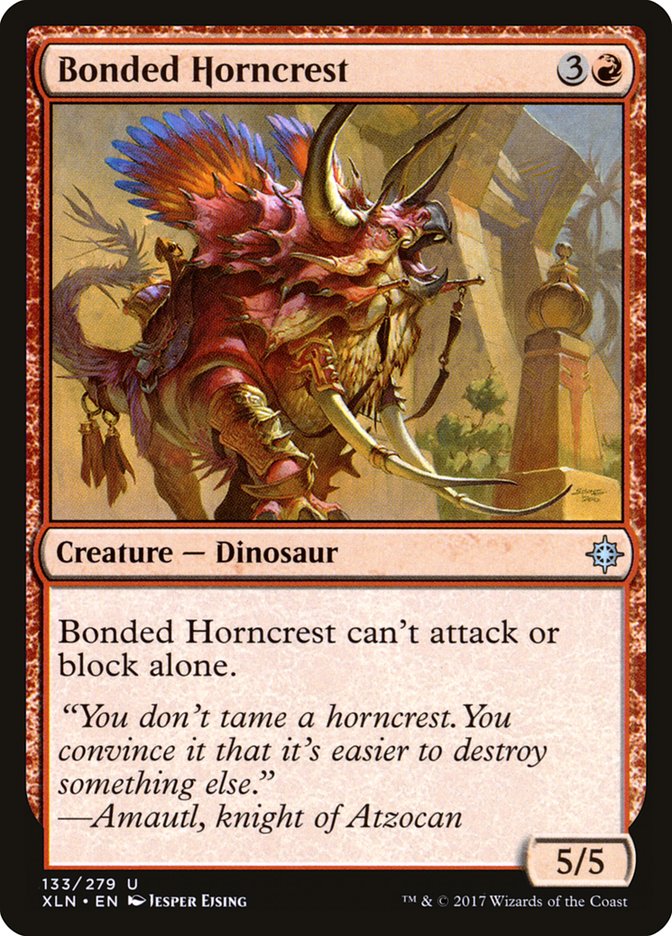 Bonded Horncrest [Ixalan] Foil