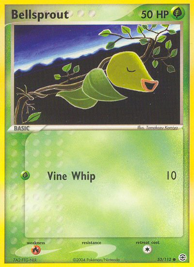 Bellsprout (53/112) [EX: FireRed & LeafGreen] Reverse Holofoil