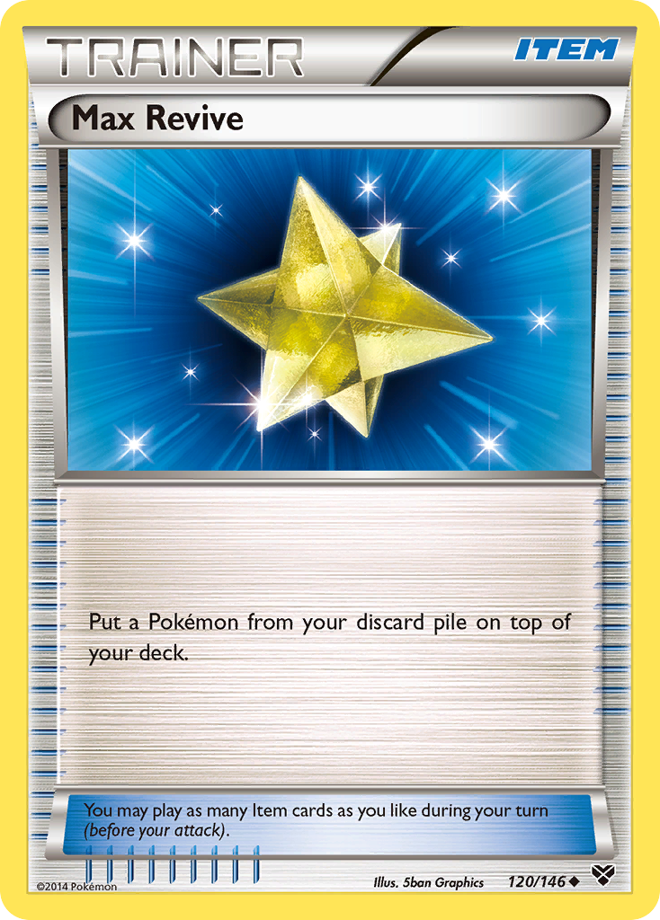 Max Revive (120/146) [XY: Base Set] Reverse Holofoil
