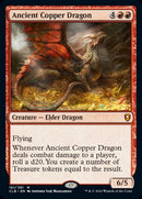 Ancient Copper Dragon [Commander Legends: Battle for Baldur's Gate] Foil