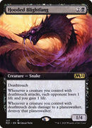 Hooded Blightfang (Extended Art) [Core Set 2021] Foil