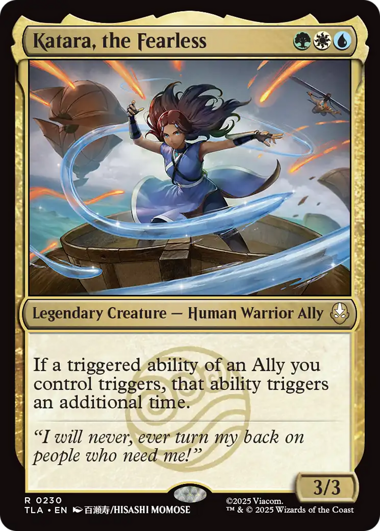 Katara, the Fearless [Avatar: The Last Airbender] Foil