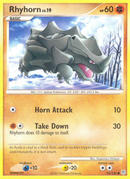 Rhyhorn (95/130) [Diamond & Pearl: Base Set] Reverse Holofoil