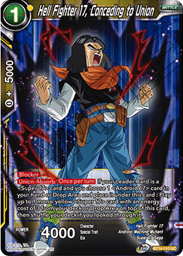 Hell Fighter 17, Conceding to Union (BT14-110) [Cross Spirits] Parallel Foil