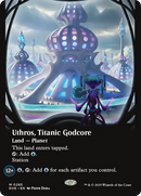 Uthros, Titanic Godcore (Borderless) [Edge of Eternities] Foil