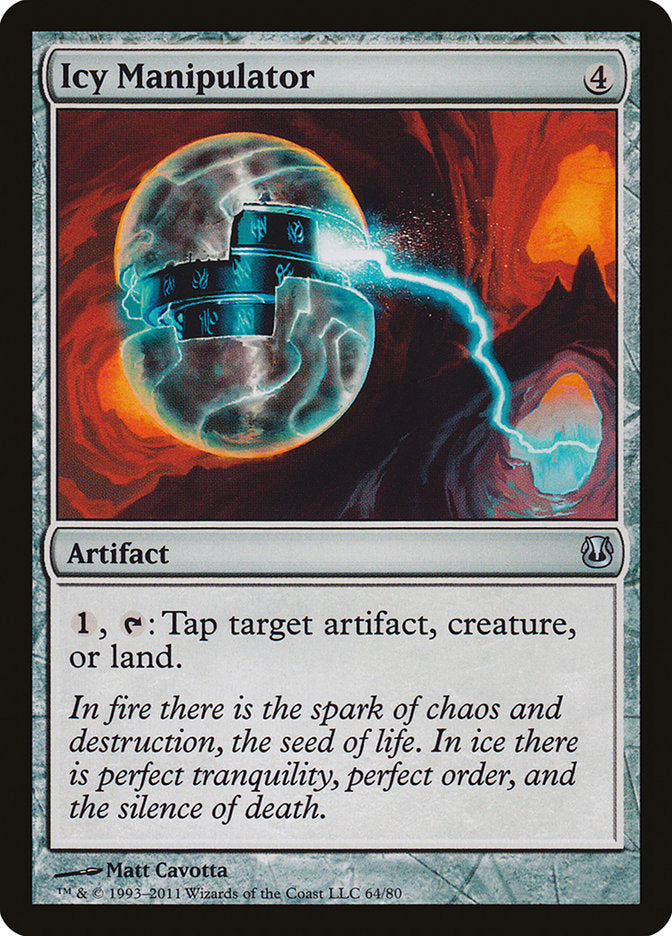 Icy Manipulator [Duel Decks: Ajani vs. Nicol Bolas] Foil