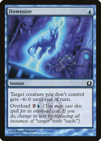 Downsize [Return to Ravnica] Foil