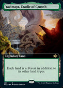Yavimaya, Cradle of Growth (Extended Art) [Modern Horizons 2] Foil