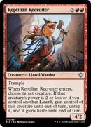 Reptilian Recruiter [Bloomburrow] Foil