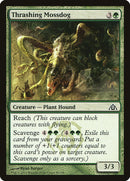 Thrashing Mossdog [Dragon's Maze] Foil