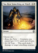 You Hear Something on Watch [Dungeons & Dragons: Adventures in the Forgotten Realms] Foil