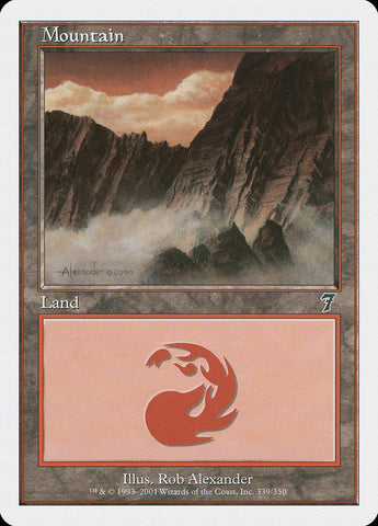 Mountain (339) [Seventh Edition] Foil