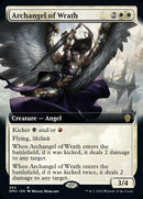 Archangel of Wrath (Extended Art) [Dominaria United] Foil