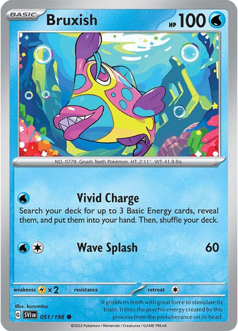 Bruxish (051/198) [Scarlet & Violet: Base Set] Reverse Holofoil