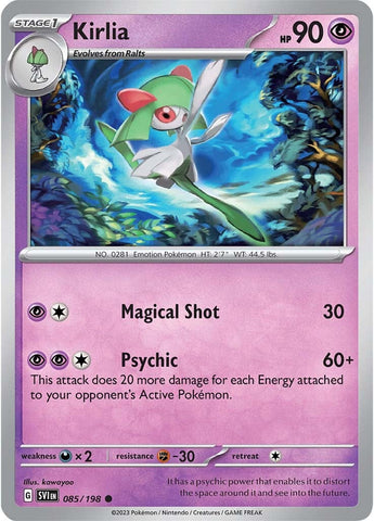 Kirlia (085/198) [Scarlet & Violet: Base Set] Reverse Holofoil