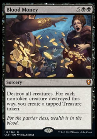 Blood Money [Commander Legends: Battle for Baldur's Gate] Foil