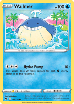 Wailmer (031/185) [Sword & Shield: Vivid Voltage] Reverse Holofoil