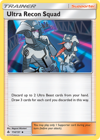 Ultra Recon Squad (114/131) [Sun & Moon: Forbidden Light] Reverse Holofoil