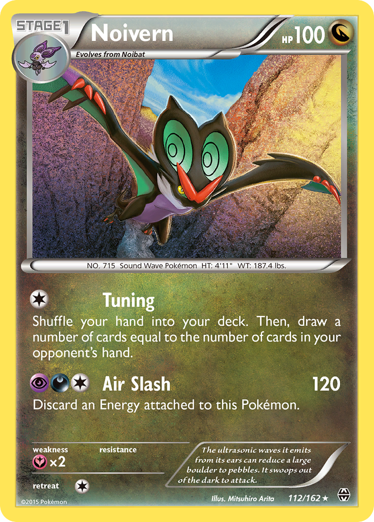 Noivern (112/162) [XY: BREAKthrough] Reverse Holofoil