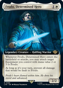 Frodo, Determined Hero (Extended Art) [The Lord of the Rings: Tales of Middle-Earth] Foil