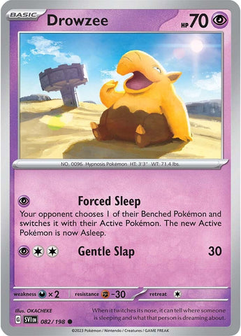 Drowzee (082/198) [Scarlet & Violet: Base Set] Reverse Holofoil