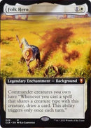 Folk Hero (Extended Art) [Commander Legends: Battle for Baldur's Gate] Foil