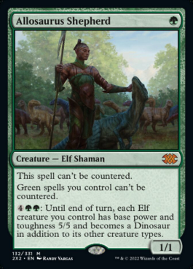 Allosaurus Shepherd [Double Masters 2022] Foil