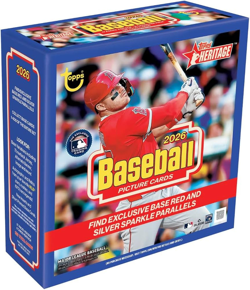 2026 Topps Heritage Baseball Mega Box