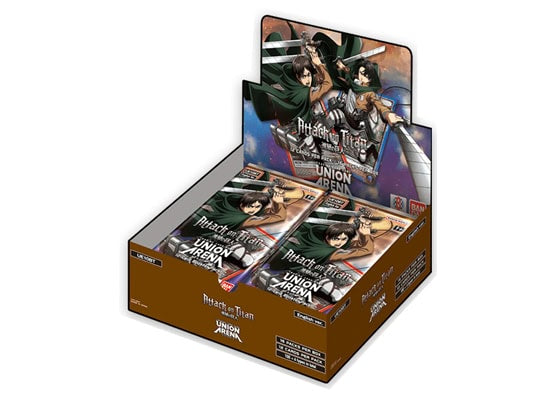UNION ARENA ATTACK ON TITAN BOOSTER BOX