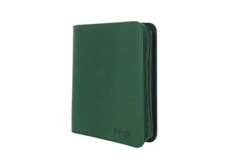 BCW 4-POCKET Z-FOLIO TOPLOADER BINDER Green