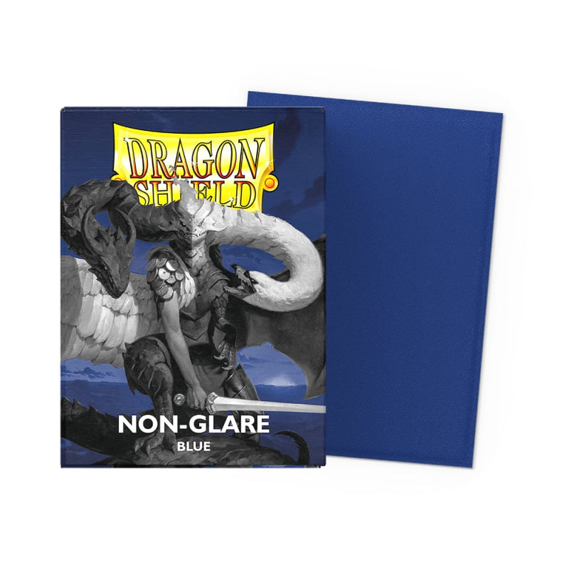 Dragon Shield - 100ct Standard Size - Blue Matte (Non-Glare)