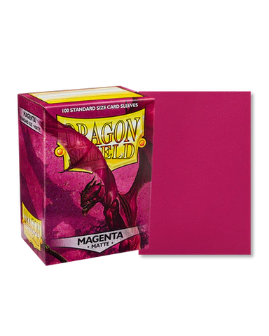 Dragon Shield - 100ct Standard Size - Magenta Matte
