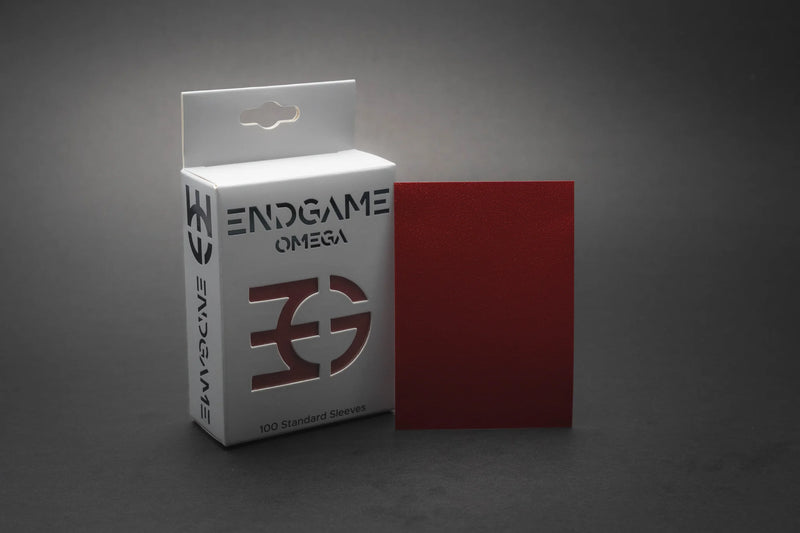 EndGame Omega - 100ct Standard Size - Cabernet Red
