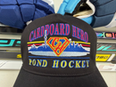 Cardboard Hero x Celly Hockey Pond Hockey Snapback (Black)