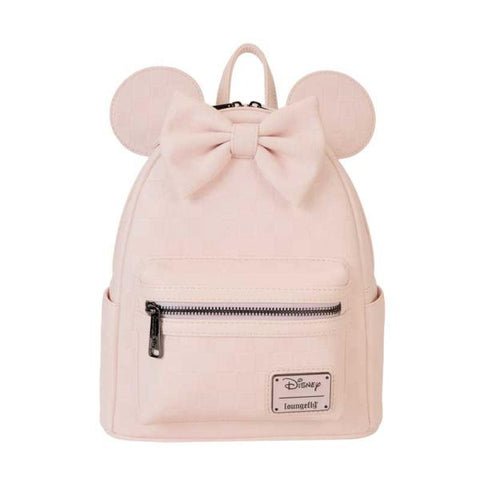 LOUNGEFLY DISNEY MICKEY EAR CONVERTIBLE CROSSBODY PINK