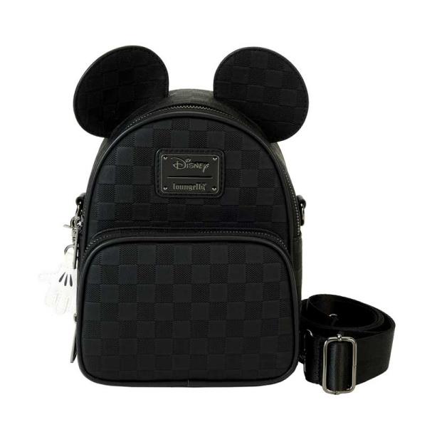 LOUNGEFLY DISNEY MICKEY EAR CONVERTIBLE CROSSBODY