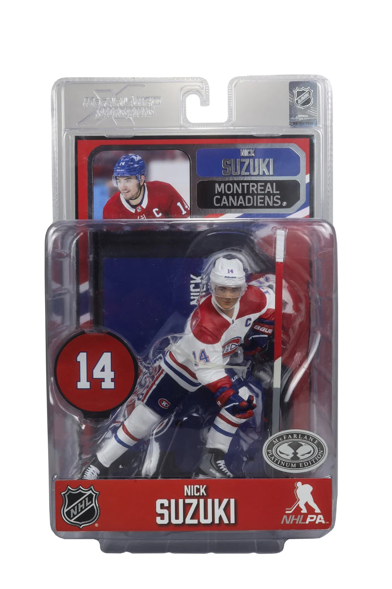 MCFARLANE NHL NICK SUZUKI - MONTREAL CANADIENS (VARIANT)