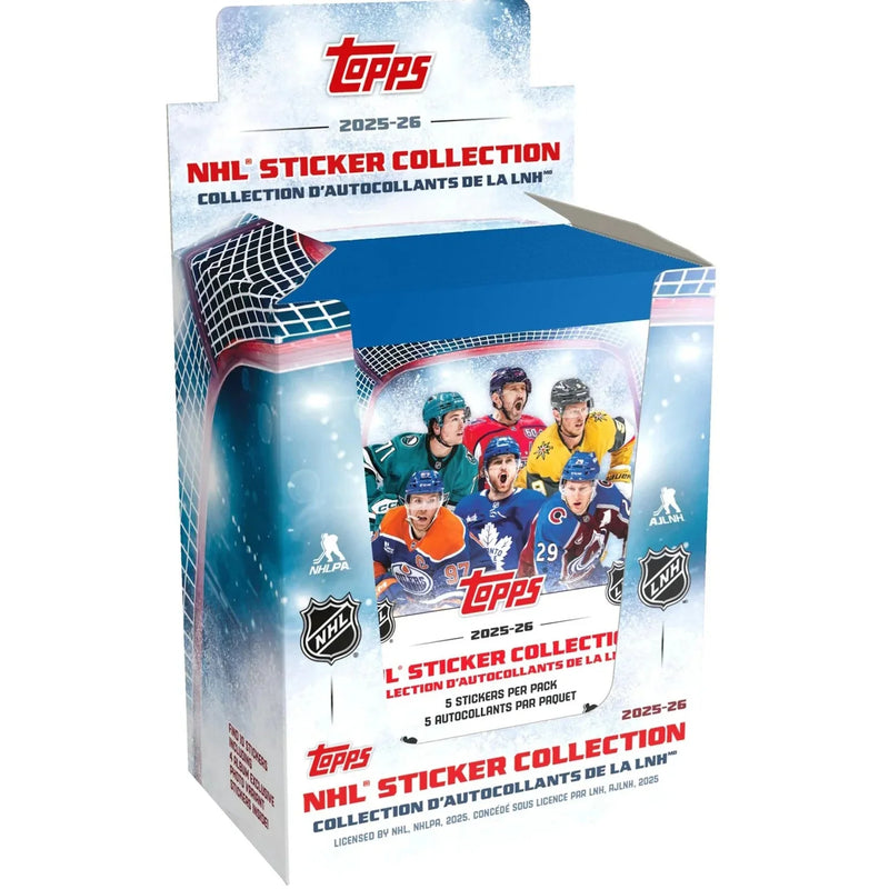 2026 Topps NHL Sticker Pack Box (50 Packs)