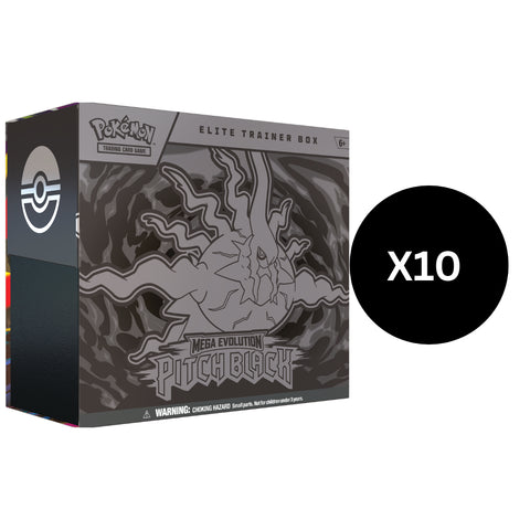 (Pre-Order) Mega Evolution: Pitch Black - Elite Trainer Box Case