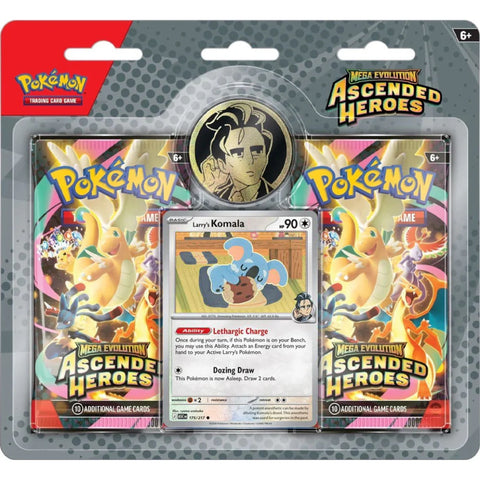 Mega Evolution: Ascended Heroes - 2pack Blister(Larry's Komala)